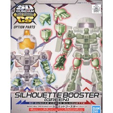 GUNDAM 鋼彈 SD Cross Silhouette Silhouette Booster 綠色, 1個