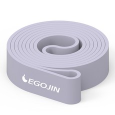 EGOJIN 強化型引體向上拉力帶, 薰衣草紫, 1入