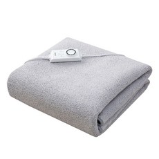 boKUK 可水洗電熱毯 淺灰色 BKB-0514D, 140 x 180 cm