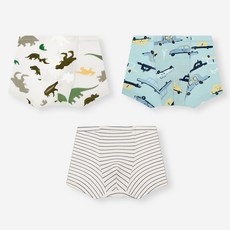 Uni FRIend 男童款印花四角內褲 3件組