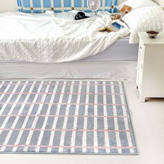 러움 페일테라스 자카드 먼지없는 장모 거실 침실 대형 소프트 러그