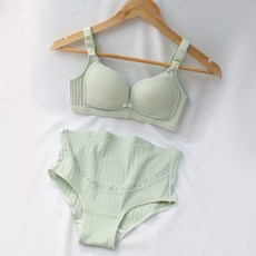 W.BB 孕婦裝鈕扣夾式內衣+內褲組 WBI976