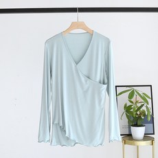 ALL NINE A-Hope孕婦交叉長袖上衣