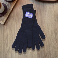 데이닉 여성용 앙고라 핑거홀 털 롱 니트장갑