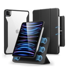 이에스알 커버분리 360 프로 태블릿PC 케이스 EC2, 블랙(EC221), 1개