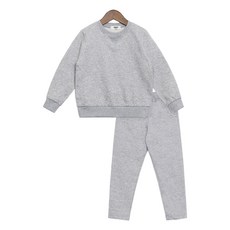 URAVI 孩童Crary素色長袖上衣+長褲