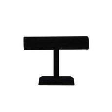 Pop Minds 手鍊頭帶展示 Diffie 支架, 黑色天鵝絨, 1個