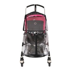 wowbaby 防風雨罩推車, 黑色, 1個