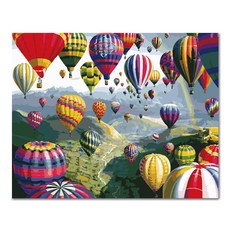 ADICO DIY塗色天空入氣球 PH55 50*40cm, 混色