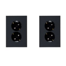 TILINS 2孔插座, 2個