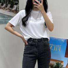 슈가펀 여성용 미드니 라운드 반팔 티셔츠