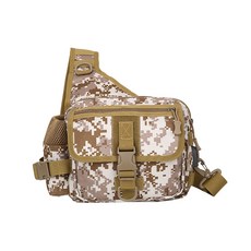 Aloha-rian 軍事野戰旅行單人露營運動戰鬥包, 05 沙漠數位 ONE, 1個
