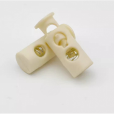 Misoroun 橢圓形繩長調節扣 24 x 9 x 4.5 mm, 象牙白色, 5個