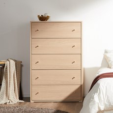 머스트 800 서랍장 국내 제조 방문설치, 아카시아, 5단