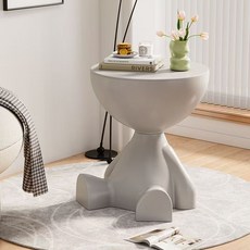 퓨트라 사이드 거실 침실 협탁, 그레이