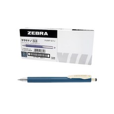 ZEBRA Sarasa Nano 原子筆 0.3mm 10支入, 藍灰色, 1套