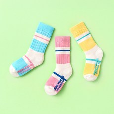 폴프랜즈 원사이즈 장목 양말 3켤레 세트