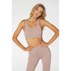 L'URV 女士瑜伽服領短款