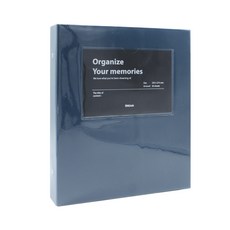 夢想組織者活頁夾專輯黑色, 30張, 海軍藍