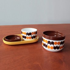 五體舒暢1537插圖鮮豔色彩1人韓式早午餐單人餐5件組, 5種, B型