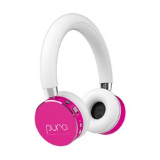 퓨로사운드랩 청력 보호 블루투스 5.0 헤드셋 BT2200 핑크 20시간