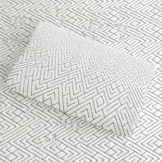 Bonade Ice Weave碳纖維涼感空氣圈圈枕頭, 白+灰