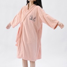 PEONIST 微笑兔子吸水浴袍