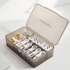 알럽홈 홈즈 다용도 콘센트 정리함, 그레이, 1개