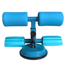 雙槓吸盤式仰臥起坐輔助器, 藍色