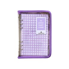 second mansion Twinkle 日記本封面拉鍊類型 6 孔 A6, 06薰衣草