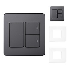 CHEIL ELECTRIC 組合金屬灰色 + 透明壓克力蓋 BOM756 2 件。, 2套