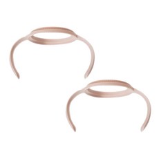 inb 2合1奶瓶替換握把 2入, 無奶嘴, Beige Pink