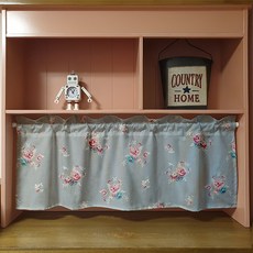 Designsall pure cotton 多用途窗簾 2入, 復古花園