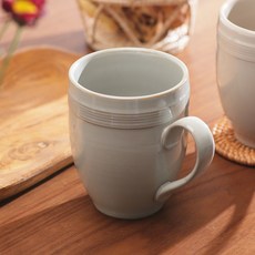 YOON CERAMICS 韓國產Daen馬克杯 450ml, 1個, 藍寶石