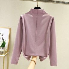 半高領保暖長袖上衣