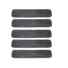 A Clean大型拖把用灰色循環墊, 5個, 灰色