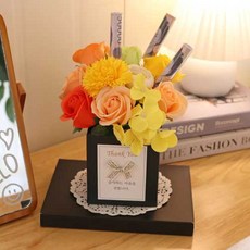 NOBLY 造型鈔票花籃組, 橘子, 1個