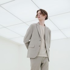 Mind Bridge 男款彈性經典剪裁西裝外套 MXJK3101