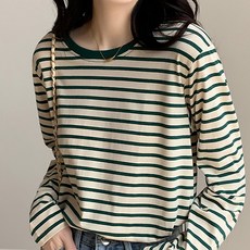 POPLARNC 女款Allong條紋T恤