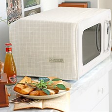 CASA VERDE Elly 多用途微波爐罩, 米色格紋