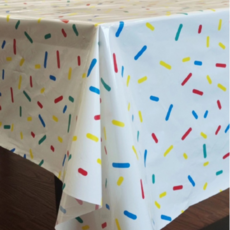 MANUA 五彩紙屑防水桌布, 混合色, 137 x 300 cm