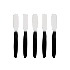 트라몬티나 쏘컬러풀 버터 나이프, 블랙, 5개