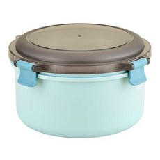 生活King 大卡龍保鮮隔熱餐盒, 藍色, 1個