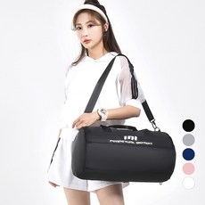 엘쏘 대용량 신발넣는 스포츠 헬스 가방, 블랙, 1개