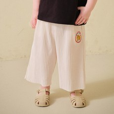 mollimelli 兒童款Let's Play皺褶涼爽褲