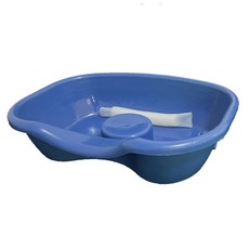 Make Mine 臥床用洗髮盆, 1個, 深藍色