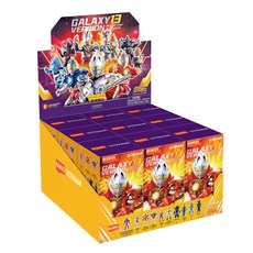 BLOKEES 布鲁可 2150204 超人力霸王 可動積木公仔群星版 第13彈 SH88768, 9個