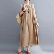 레몬소울 모히토 모던 나시 롱 원피스 빅사이즈 포함