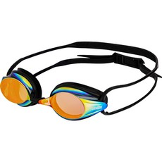 Tornado 鏡面墊圈泳鏡 TRX-1M, 紅色, 1個