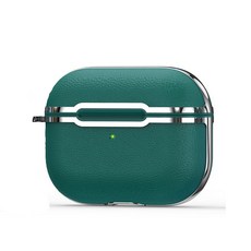 Patrick Solid AirPods 3代 保護殼, 綠銀色, 單一商品